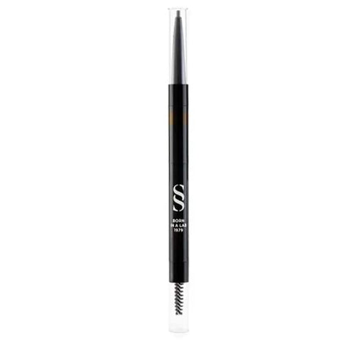 Jag Couture London 3-in-1 Eyebrow Sculptor in Blonde, featuring a versatile brow pencil, powder, and brush for shaping and defining.