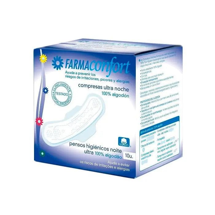 Jag Couture London - New York Farmaconfort Wings Night Pads 10U