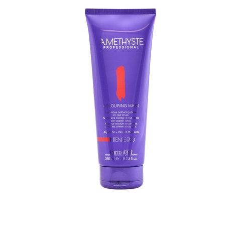 Farmavita Amethyste Colouring Mask Red by Jag Couture London in 250ml jar, showing the vibrant red hair mask container.