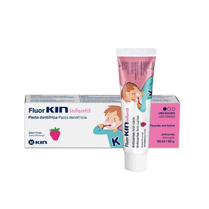 Jag Couture London - New York Fluorkin Children's Strawberry Paste 50ml