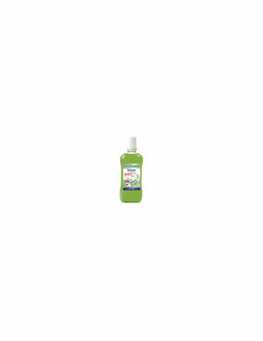 Jag Couture London-New York Foramen Enjuague Buc Antiplaca 500ml mouthwash bottle with label and cap visible.