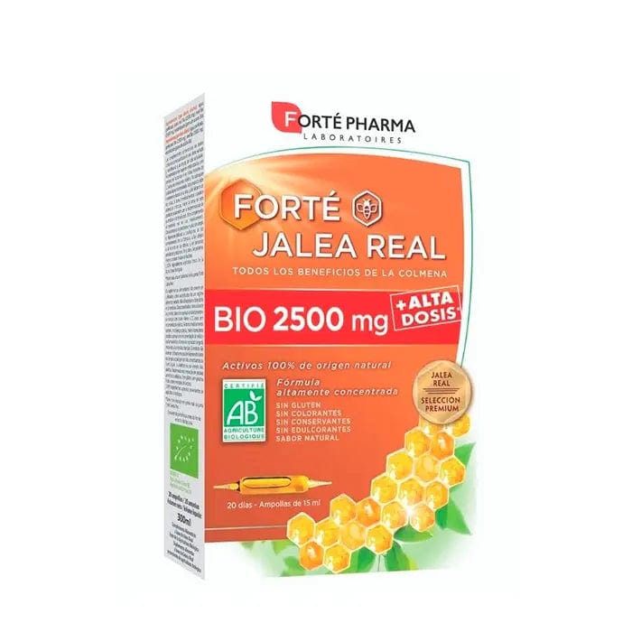 Jag Couture London - New York Forté Pharma Royal Jelly Bio 2500mg 20 Ampoules