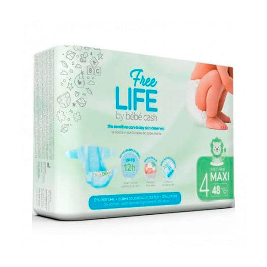Jag Couture London - New York Freelife Bebecash Nappy 4 Maxi 7-18kg 48U