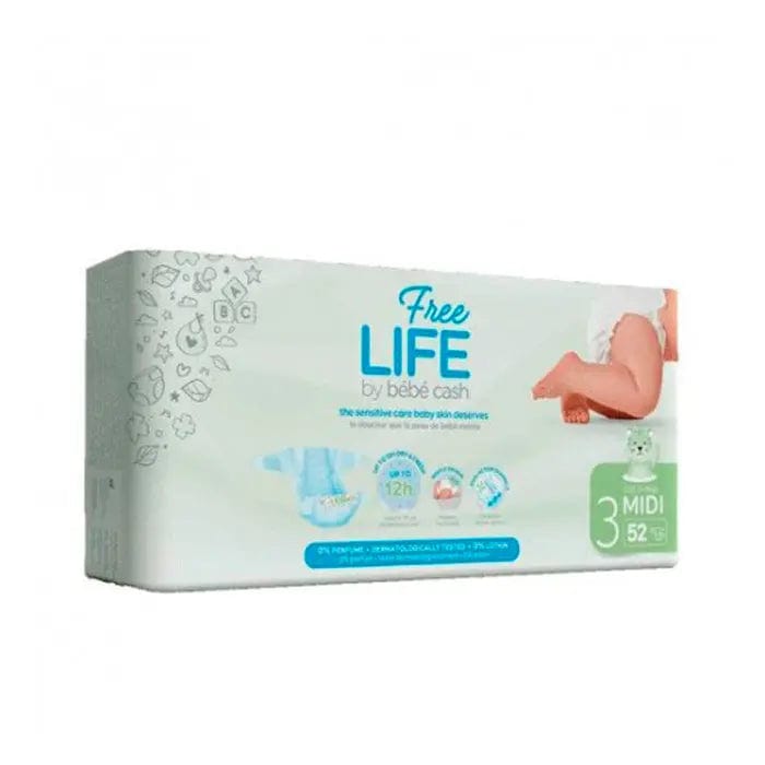 Jag Couture London - New York Freelife Bebécash Nappy Midi 3 4-9Kg 52U
