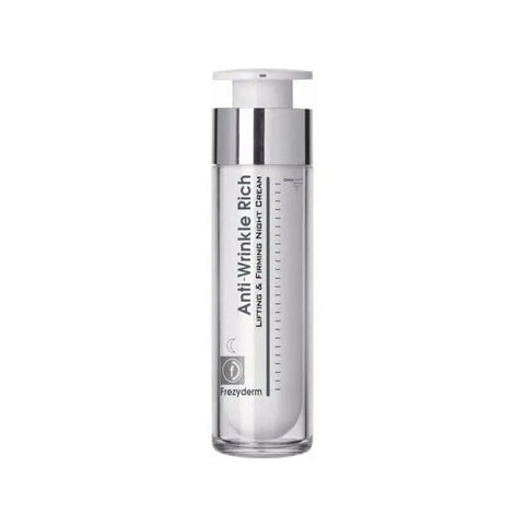 Jag Couture London New York Frezyderm Anti-Wrinkle Rich Night Cream 50ml for lifting, firming, and reducing wrinkles.