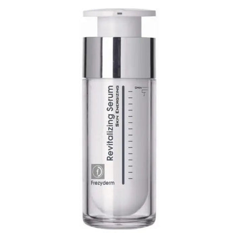 Jag Couture London New York Frezyderm Revitalizing Serum 30ml bottle with sleek packaging for skin rejuvenation.