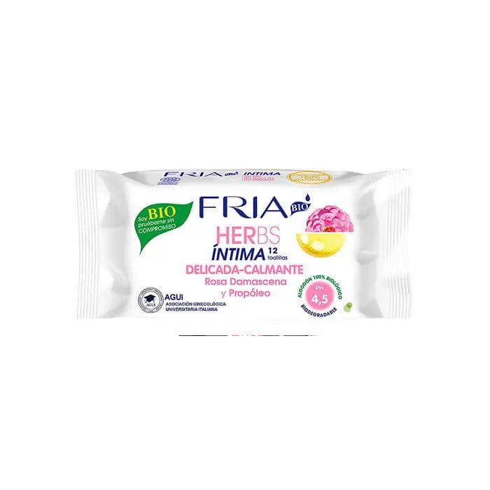 Jag Couture London - New York Fria Herbs Soothing Intimate Wipes pH 4.5 12 Wipes