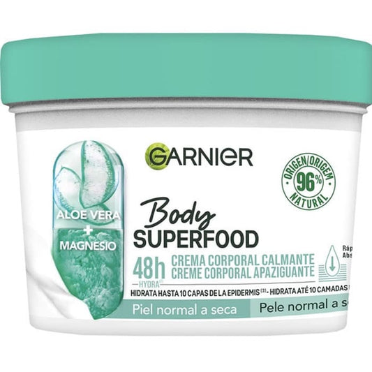 Jag Couture London - New York Garnier Body Superfood Aloe Vera Calming Body Cream 380ml