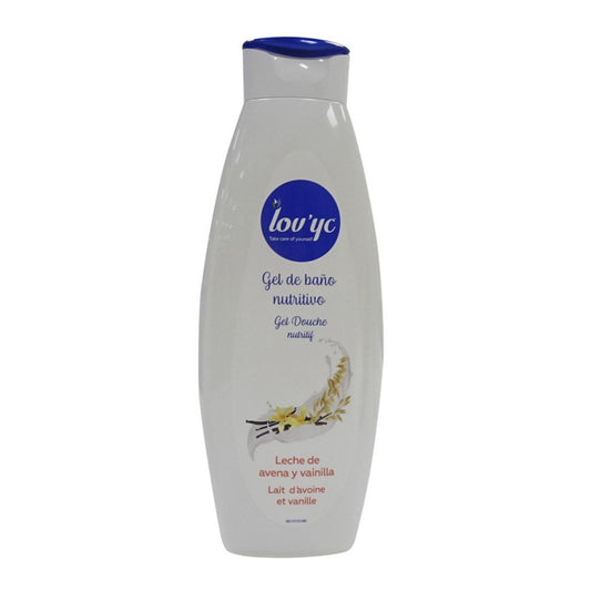 Jag Couture London - New York Gel Lovyc Nutritivo 750ml Leche Avena y Vainilla