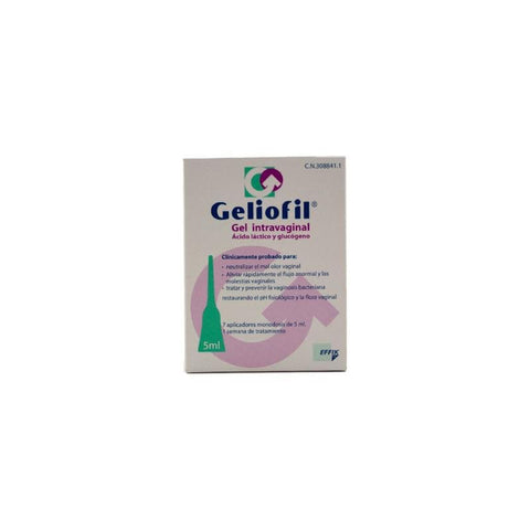 Jag Couture London - New York Geliofil 7 Applications 5ml vial, clear gel with applicator for skincare or cosmetic use