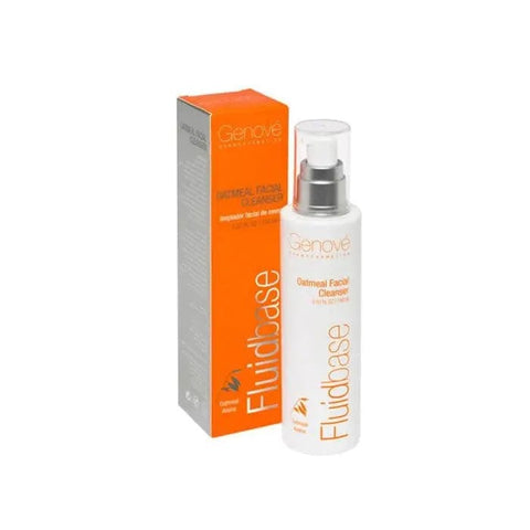 Jag Couture London New York Genové Fluidbase Facial Cleanser with Oatmeal in 150ml bottle, gentle skincare for clean, refreshed skin.