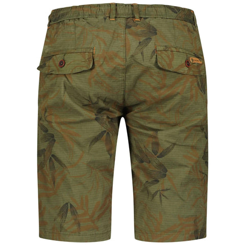 Geographical Norway SW1626H Kaki jacket by Jag Couture London - New York, front view showing stylish outdoor design.