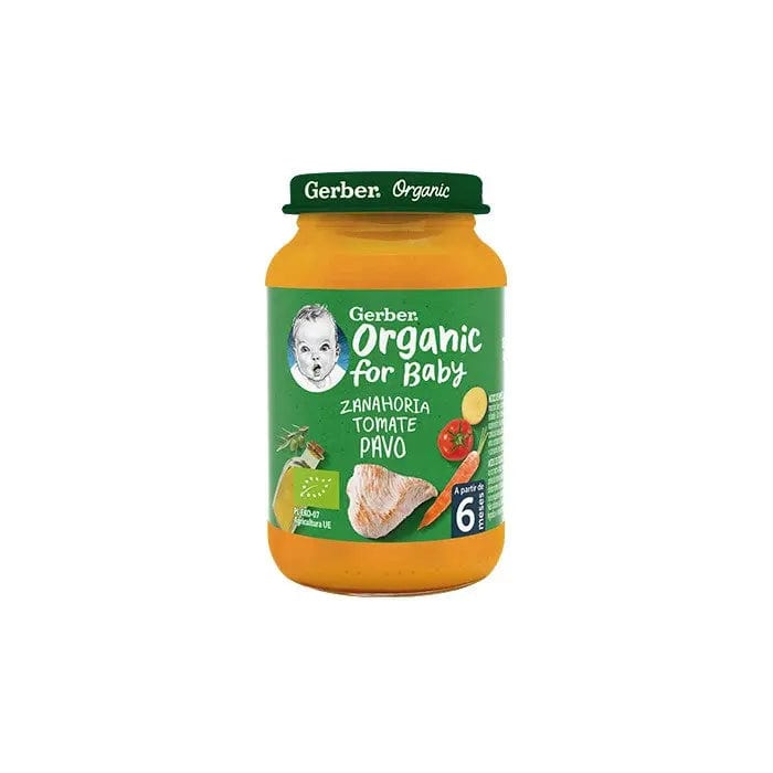 Jag Couture London - New York Gerber Organic Carrot Tomato Turkey 1U 190g