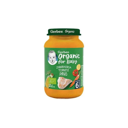 Jag Couture London - New York Gerber Organic Carrot Tomato Turkey 1U 190g