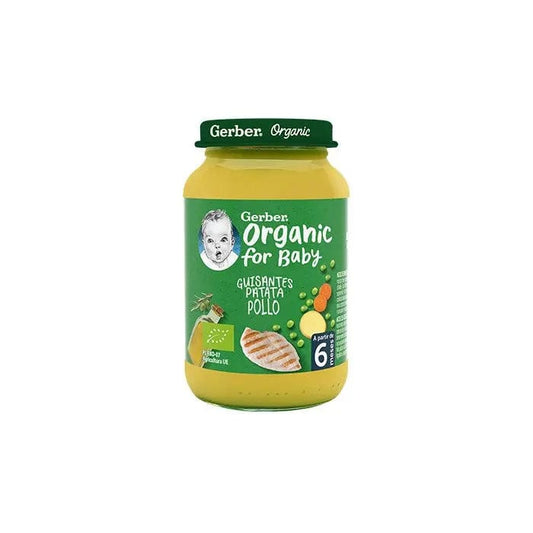 Jag Couture London - New York Gerber Organic Pea Potato Chicken 1U 190g