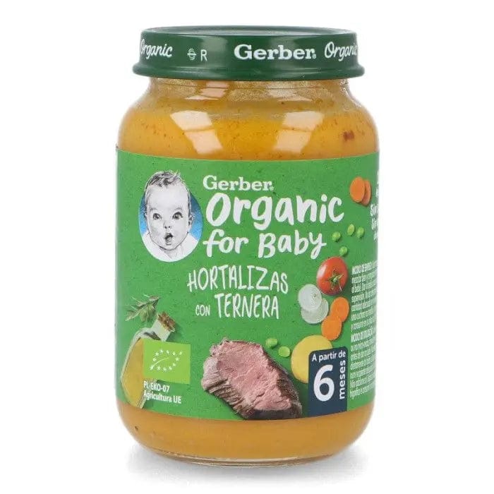 Jag Couture London - New York Gerber Organic Vegetables Veal 1U 190g