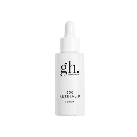 Jag Couture London New York GH 600 Retinal-R Serum 30ml bottle, featuring clear glass with dropper cap and sleek design.