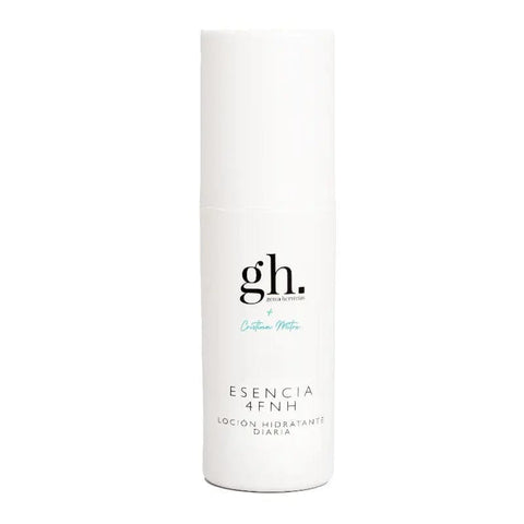 Jag Couture London GH Essence 4FNH Daily Moisturizing Lotion 150ml bottle with sleek packaging and pump dispenser.
