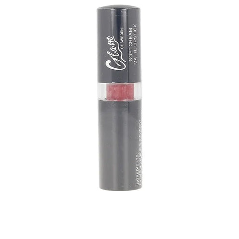 Glam of Sweden Soft Cream Matte Lipstick in shade 08 Nude, 4g, by Jag Couture London - New York, showing the lipstick tube.