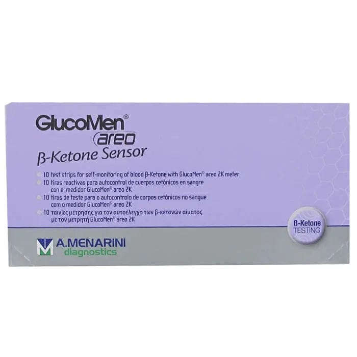 Jag Couture London - New York Glucomen Areo Sensor B-Ketone 10 Test Strips