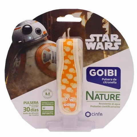 Star Wars BB8 citronella bracelet by Jag Couture London featuring a stylish BB8 design on a adjustable band.