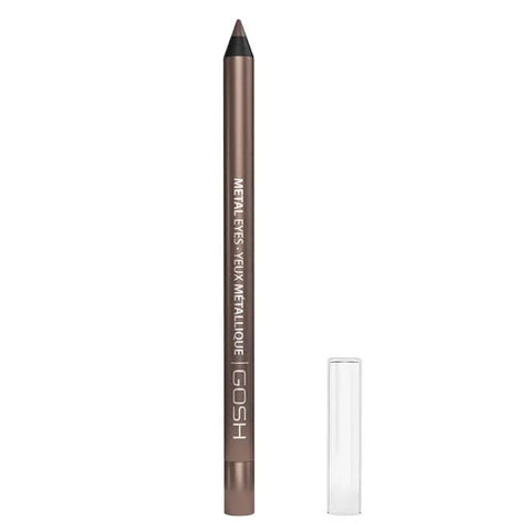 Jag Couture London waterproof Gosh Metal Eyes eyeliner in shade 002 Moonstone, showcasing its sleek metallic design and smooth application.