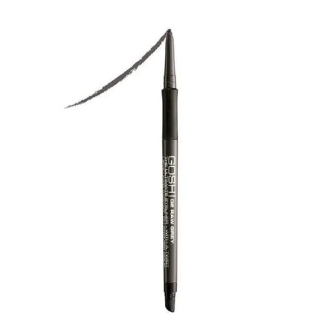 Jag Couture London Gosh The Ultimate Eyeliner With A Twist in Raw Grey, featuring a sleek black and grey twist-up eyeliner pencil.