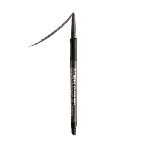 Jag Couture London Gosh The Ultimate Eyeliner With A Twist 02 Raw Grey, featuring a sleek pencil with grey eyeliner pigment.