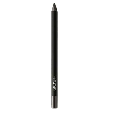 Jag Couture London Gosh Velvet Touch Waterproof Eyeliner in Hypnotic Grey, close-up of the sleek grey eyeliner pencil.