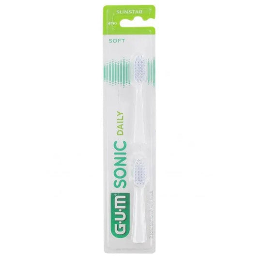 Jag Couture London - New York Gum Sonic Daily Refills White Brush 2U