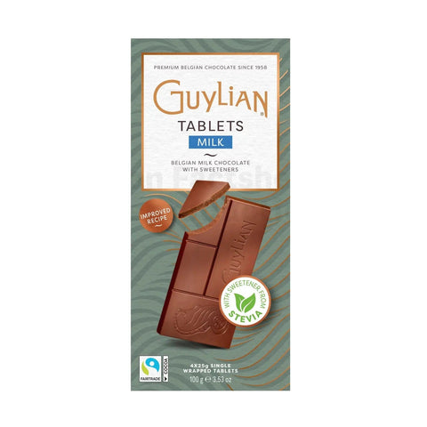 Jag Couture London - New York Guylian milk chocolate mini bars with no added sugar, shown in the image.