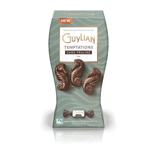 Jag Couture London - New York Guylian Temptations twist wrapped dark praline filled seahorses
