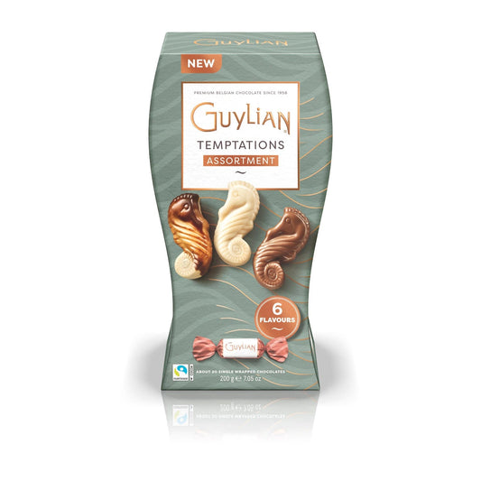 Jag Couture London - New York Guylian Temptations twist wrapped mixed flavour seahorses