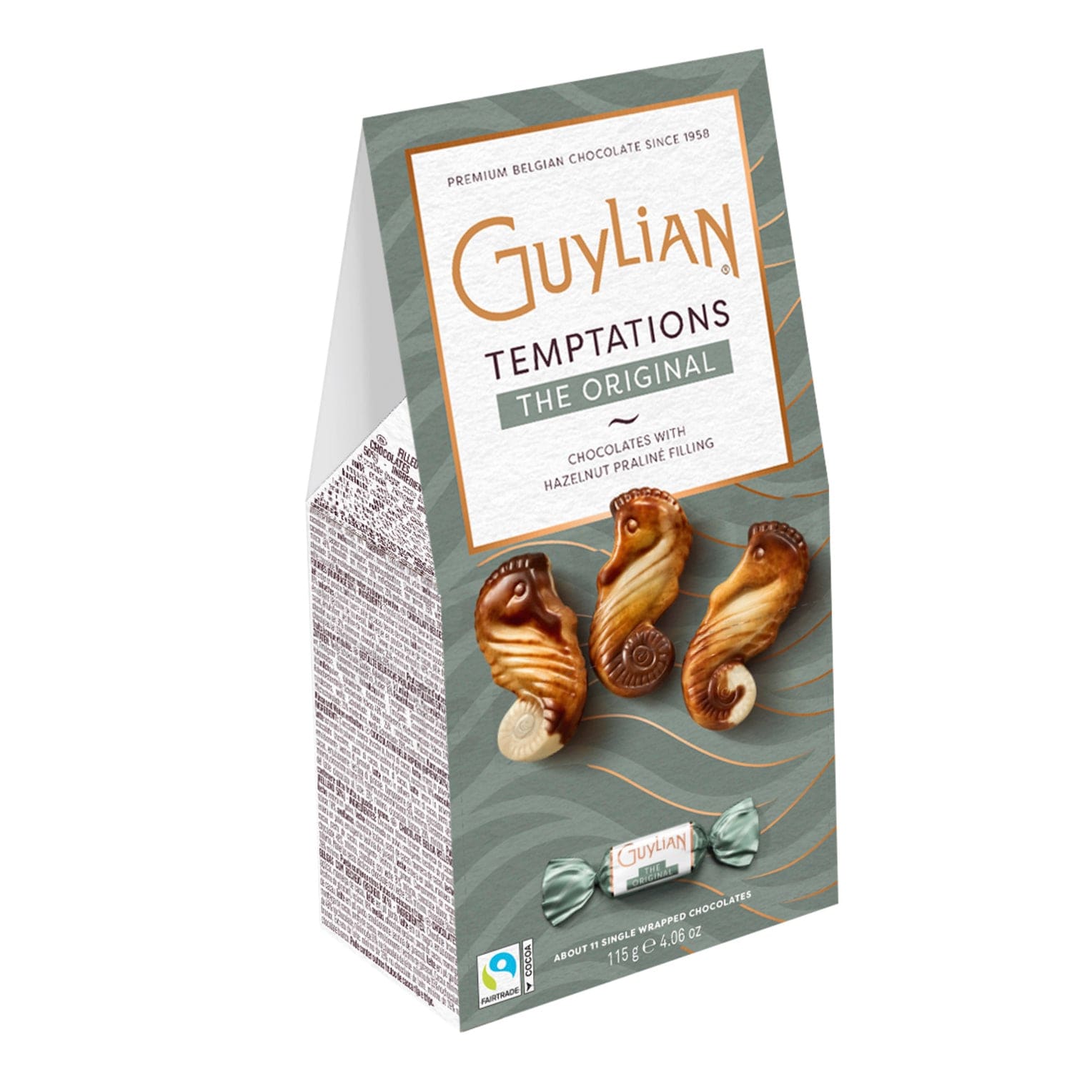 Jag Couture London - New York Guylian Temptations twist wrapped praline filled sea horses