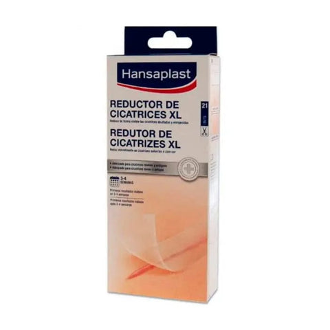 Hansaplast Scar Reducer XL 21 dressings from Jag Couture London - New York, large wound healing dressings for scar treatment.