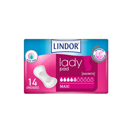 Jag Couture London - New York Hartmann Lindor Lady Pad Maxi 5 Drops 14U