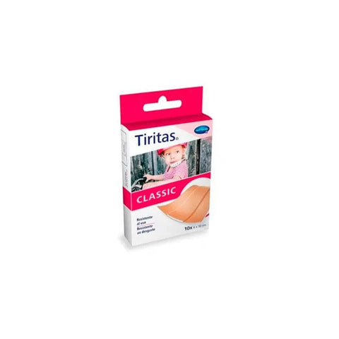 Hartmann Classic Plasters, 6x10cm bandages, 10 units, by Jag Couture London - New York, shown on a clean surface.