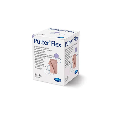 Hartmann Pütter Flex 8cm x 5m, a flexible fabric tape from Jag Couture London New York, shown in a single unit.
