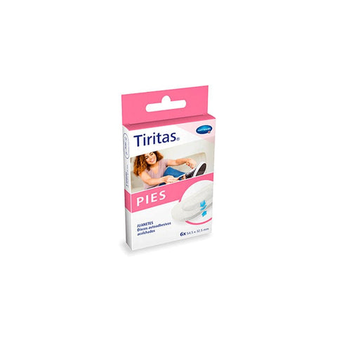Hartmann Tiritas Pies Juanetes bandages in a box, designed for bunion relief, by Jag Couture London New York, 6 units.