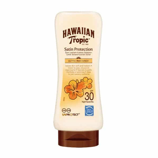 Jag Couture London - New York Hawaiian Tropic Satin Protection Ultra Radiance Sun Lotion  Spf30 180ml