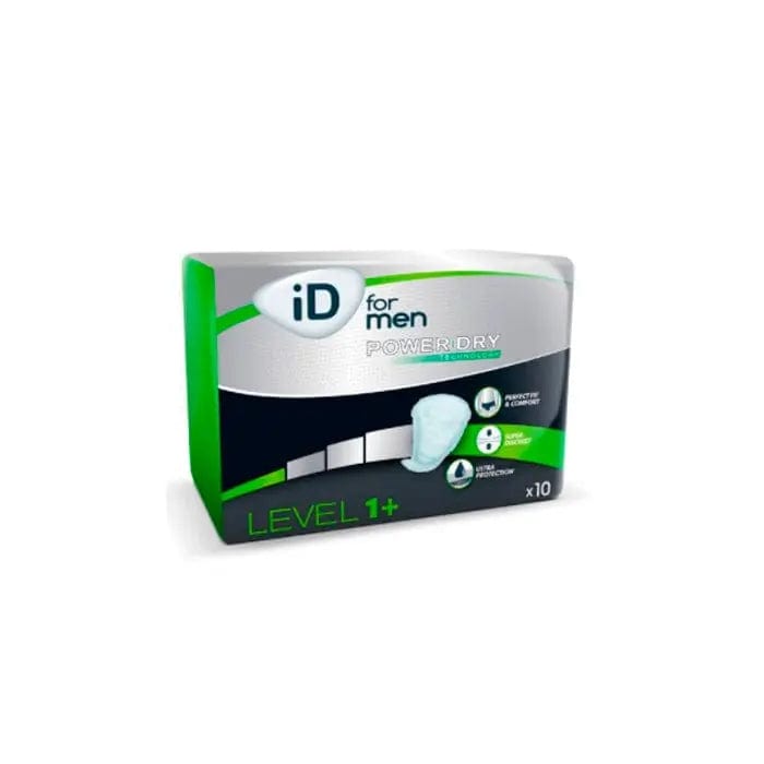 Jag Couture London - New York Id Expert Men Level 1 Plus Incontinence Protector 10U