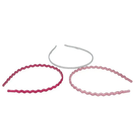 Jag Couture London - New York Inca Fine Headbands With Glitter 3 Units