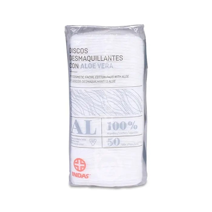 Jag Couture London - New York Indas Aloe Vera Make-Up Remover Pads 50U