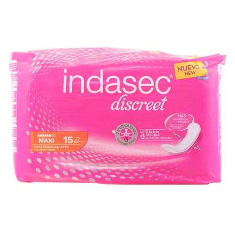 Jag Couture London - New York Indasec Compresses Incontinence Maxi 15 Units