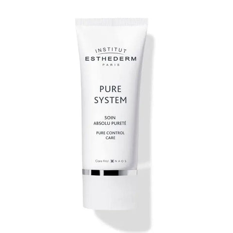 Institut Esthederm Pure System Pure Control Care Cream in 50ml jar, designed for sensitive skin by Jag Couture London New York.