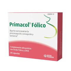Jag Couture London - New York Interpharma Primacol Folic 30 Capsules