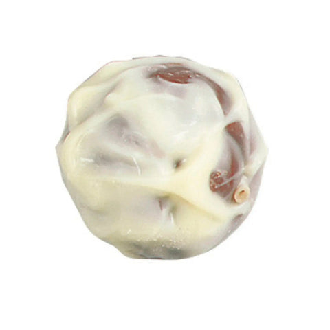 Irish Cream truffle by Jag Couture London, featuring Irish cream filling in milk and white chocolate, 13.5g.
