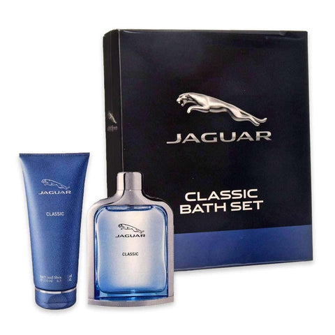 Jaguar Classic Bath Set with 100ml Eau De Toilette spray and 200ml bath gel from Jag Couture London - New York.