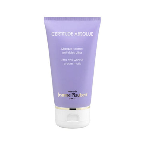 Jeanne Piaubert Certitude Absolue anti-wrinkle cream mask in a 75ml jar, with elegant packaging and a smooth cream texture.