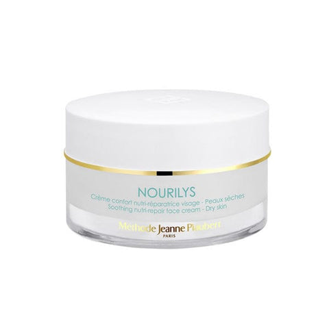 Jeanne Piaubert Nourilys Soothing Nutri Repair Face Cream in 50ml jar, creamy texture for sensitive skin, by Jag Couture London New York